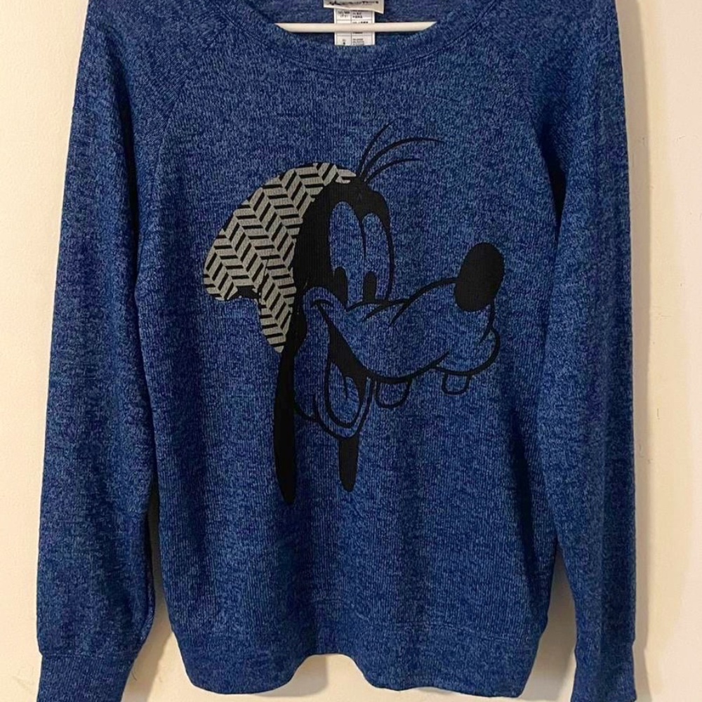 Blue Goofy Sweater by Disney size small